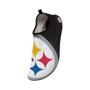 FOCO Pittsburgh Steelers NFL Mens Colorblock Water Shoe