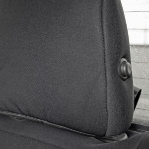 Rough Country Neoprene Seat Covers for Dodge Ram 1500 (2019-2024) - UV & Water Resistant Ram Seat Covers, Foam Padded Seat Covers for Trucks Full Set - Front & Rear Seat Covers