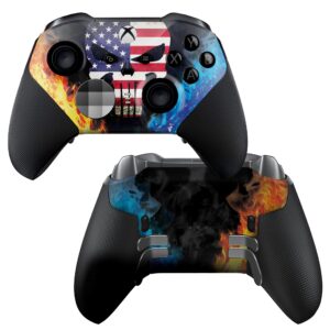 dreamcontroller american warrior x-box elite controller series 2 limited edition custom elite series 2 controller for x-box one/series x/s. with advanced hydrodip paint technology(not just a skin)