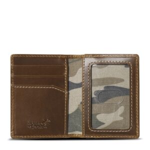 House of Jack Co. Slim Card Wallet | Bifold Credit Card Wallet For Men | Full Grain Cowhide | Minimalist Front Pocket Wallet | Mens Card Holder | Travel Wallet