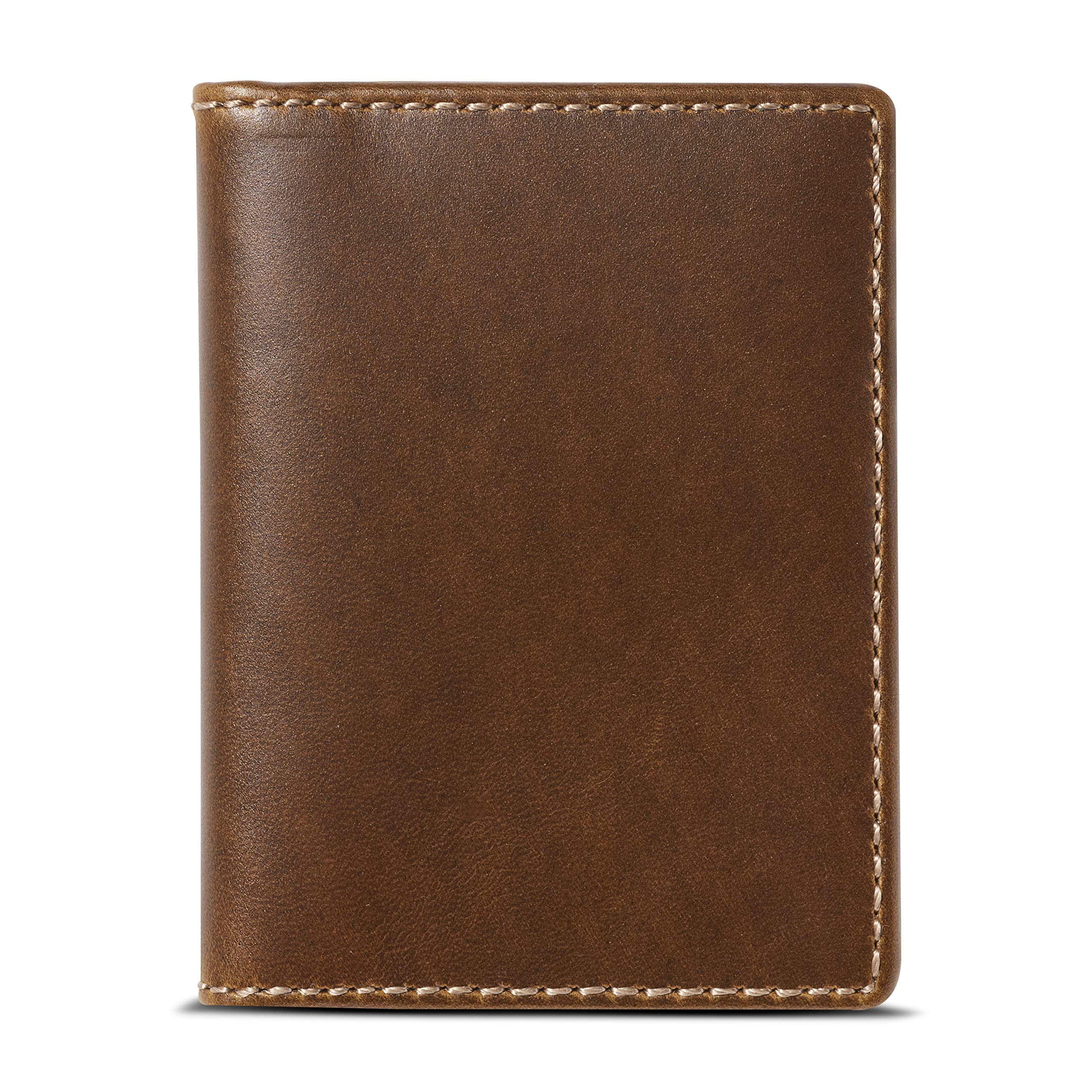 House of Jack Co. Slim Card Wallet | Bifold Credit Card Wallet For Men | Full Grain Cowhide | Minimalist Front Pocket Wallet | Mens Card Holder | Travel Wallet