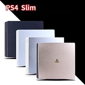 New Replacement Top Upper Housing Shell Case Cover Protective Front Shell for PS4 Slim Console Black