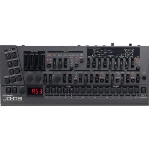 Roland JD-08 Tabletop Sound Module Boutique Synthesizer – Compact, Lightweight, Modern with New Effects and Polyphonic Sequencer