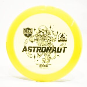 Discmania Active Astronaut (Premium) Driver Golf Disc, Pick Weight/Color [Stamp & Exact Color May Vary] Pink 170-172 Grams