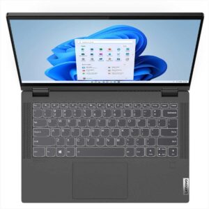 2022 Lenovo Flex 5 2-in-1 Touchscreen Laptop, 14" FHD Touch Display, 8-Core AMD Ryzen 7 5700U Upto 4.3GHz, AMD Radeon Graphics, WiFi6, Backlit KB, Fingerprint, Win11 Home, Grey (16GB|512GB SSD)