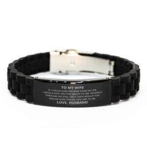 to my wife bracelet, if i could give you one thing in life, best birthday gifts, from husband