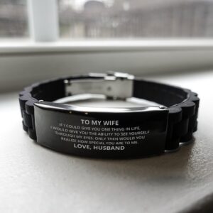 to My Wife Bracelet, If I Could Give You One Thing in Life, Best Birthday Gifts, from Husband