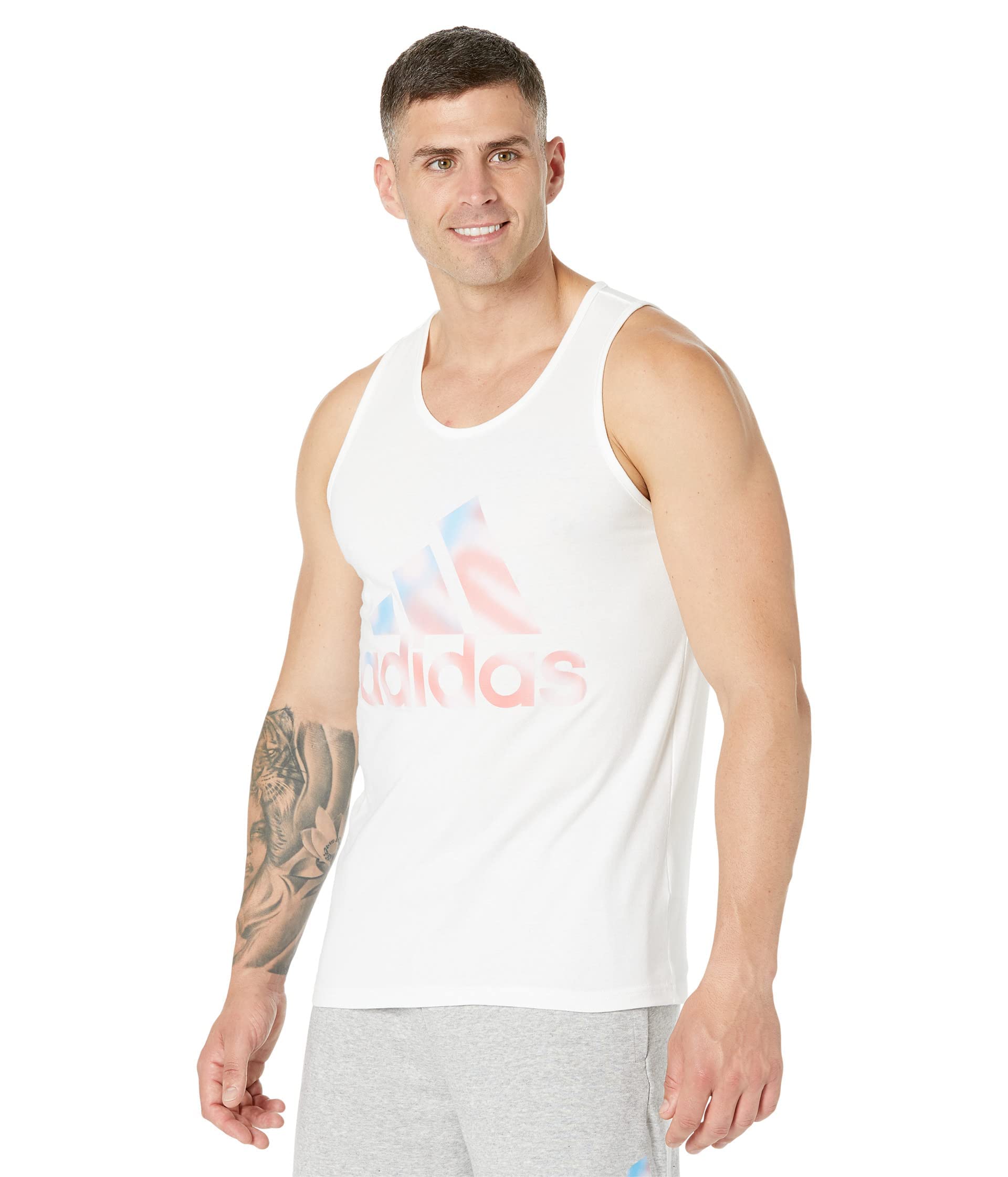 adidas Americana Badge of Sports Tank White XL