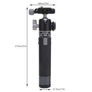 Mini Camera Tripod,Portable Small Camera Tripod Handheld Stand Dual Purpose Tripod with Two Section Stretch Rod Design,for Action Camera Vlog(MT-24)