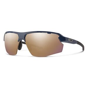 SMITH Resolve Sport & Performance Sunglasses - French Navy | Chromapop Rose Gold Mirror