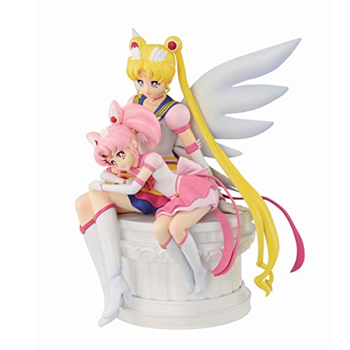 Ichibansho Figure - The Movie Sailor Moon Eternal - Eternal Sailor Moon & Eternal Sailor Chibi Moon (Eternal Sailor Guardians), Bandai Spirits Collectible Statue