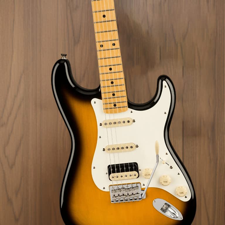 Fender 6 String Solid-Body Electric Guitar, with 2-Year Warranty, Right, 2-Color Sunburst (251802303)