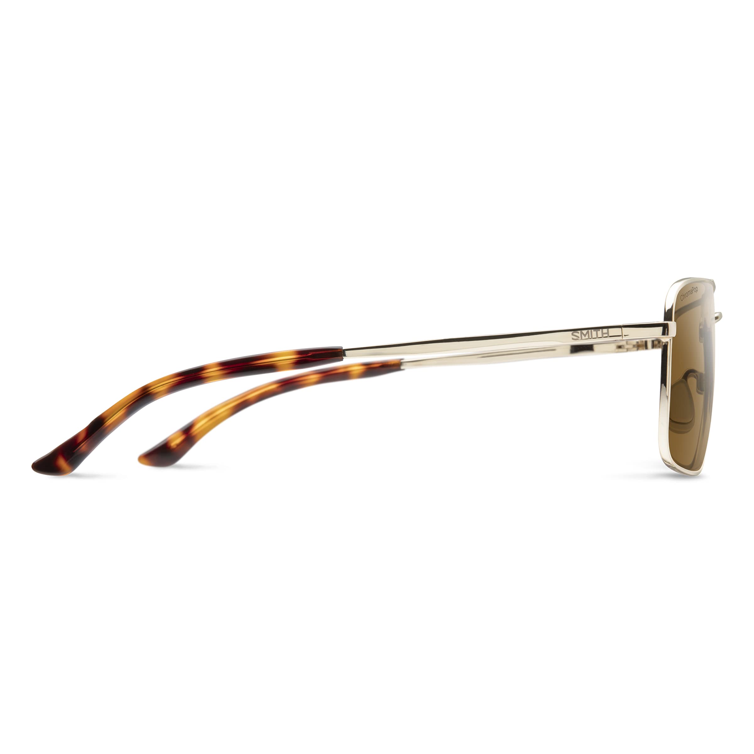 SMITH Outcome Lifestyle Sunglasses - Gold | Chromapop Polarized Brown