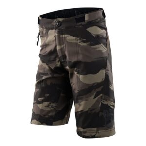 Troy Lee Designs Cycling Mountain Bike Trail Biking MTB Bicycle Shorts for Youth, Skyline Short NO Liner (28, Brushed CAMO Military)