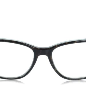 Kate Spade New York Women's Kate Spade Female Optical Style Joyanne Rectangular Reading Glasses, Havana Blue/Demo Lens, 52mm, 16mm + 2.5