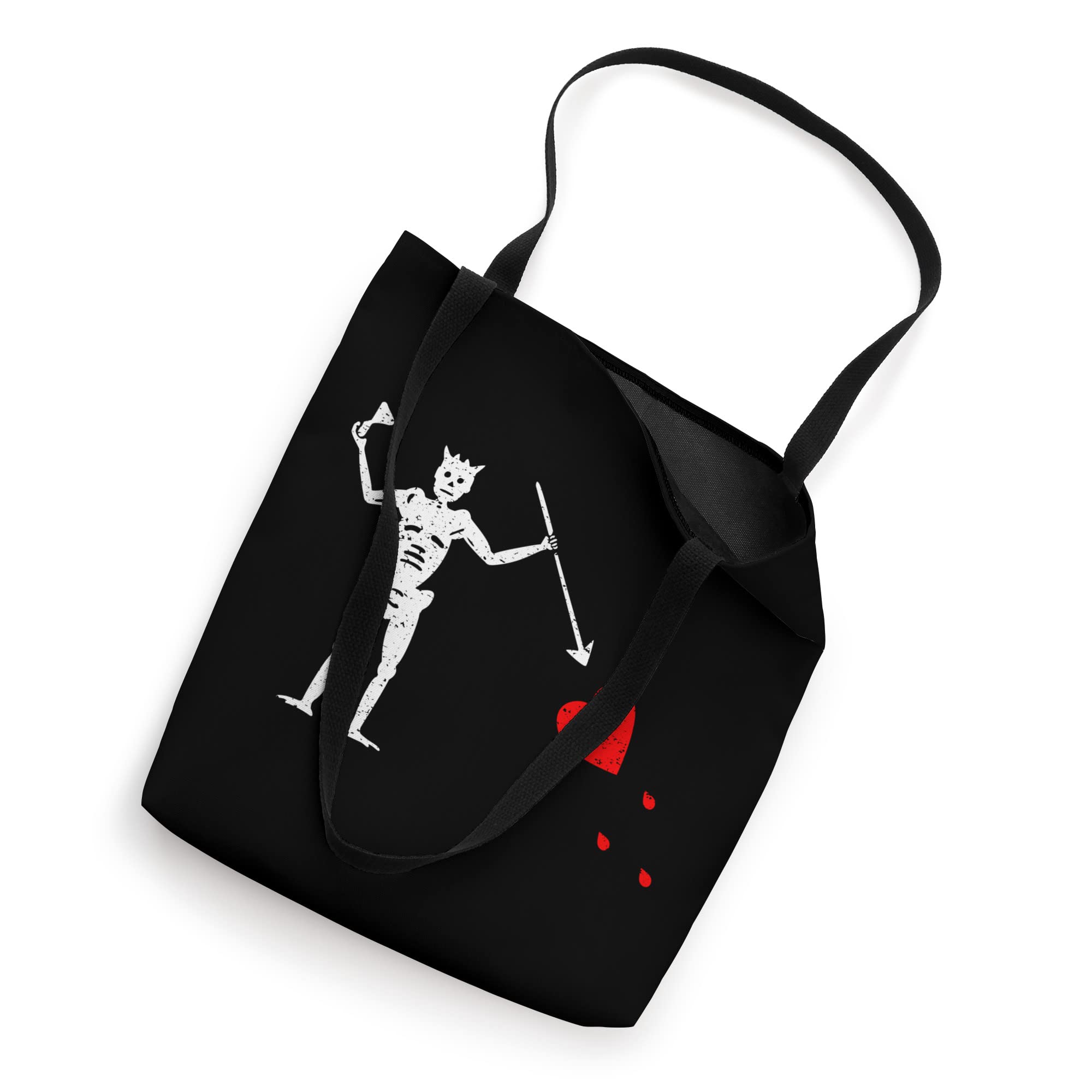 FLAG OF BLACKBEARD JOLLY ROGER PIRATE FLAG Tote Bag