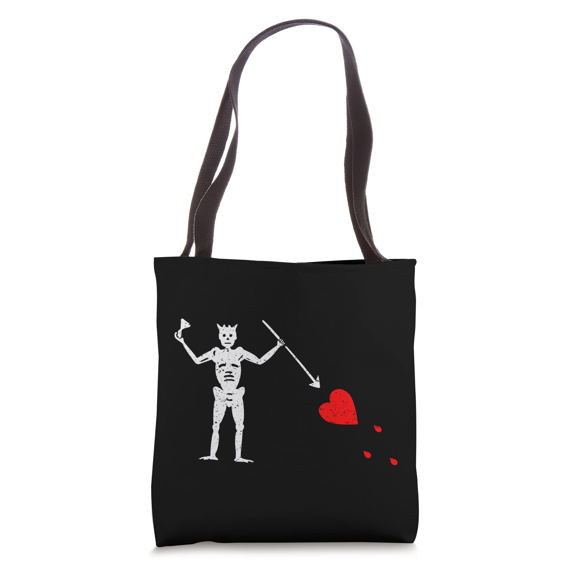 FLAG OF BLACKBEARD JOLLY ROGER PIRATE FLAG Tote Bag