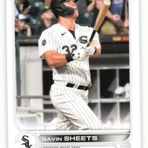 2022 Topps #12 Gavin Sheets NM-MT RC Rookie White Sox