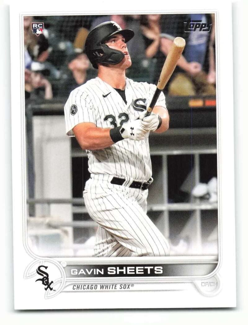 2022 Topps #12 Gavin Sheets NM-MT RC Rookie White Sox