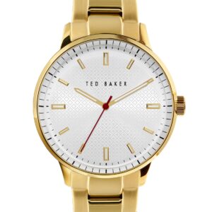 Ted Baker Cosmop Gold Tone Stainless Steel Bracelet Watch (Model: BKPCSF1149I)