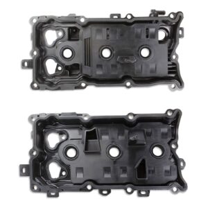 MITZOEN Valve Covers with Gasket & Bolts Compatible with 2014-2018 Nissan Altima 2009-2020 Nissan Maxima Pathfinder Murano Infiniti QX60 V6 3.5L Replace # 13264-9N00A 13264-9N00B