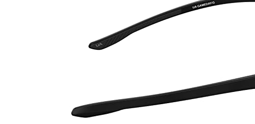 UA Gameday Sunglasses, Shiny Black Frame w/ Gray Lenses (1374549)