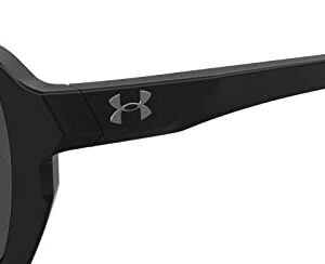 UA Gameday Sunglasses, Shiny Black Frame w/ Gray Lenses (1374549)