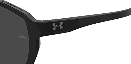 UA Gameday Sunglasses, Shiny Black Frame w/ Gray Lenses (1374549)