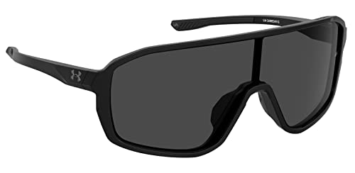 UA Gameday Sunglasses, Shiny Black Frame w/ Gray Lenses (1374549)