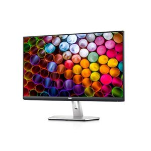 Dell S2421H 24-Inch 1080p Full HD 1920 x 1080 Resolution 75Hz Monitor, Built-in Dual Speakers, 4ms Response Time, Dual HDMI Ports, AMD FreeSync Technology, IPS, Silver