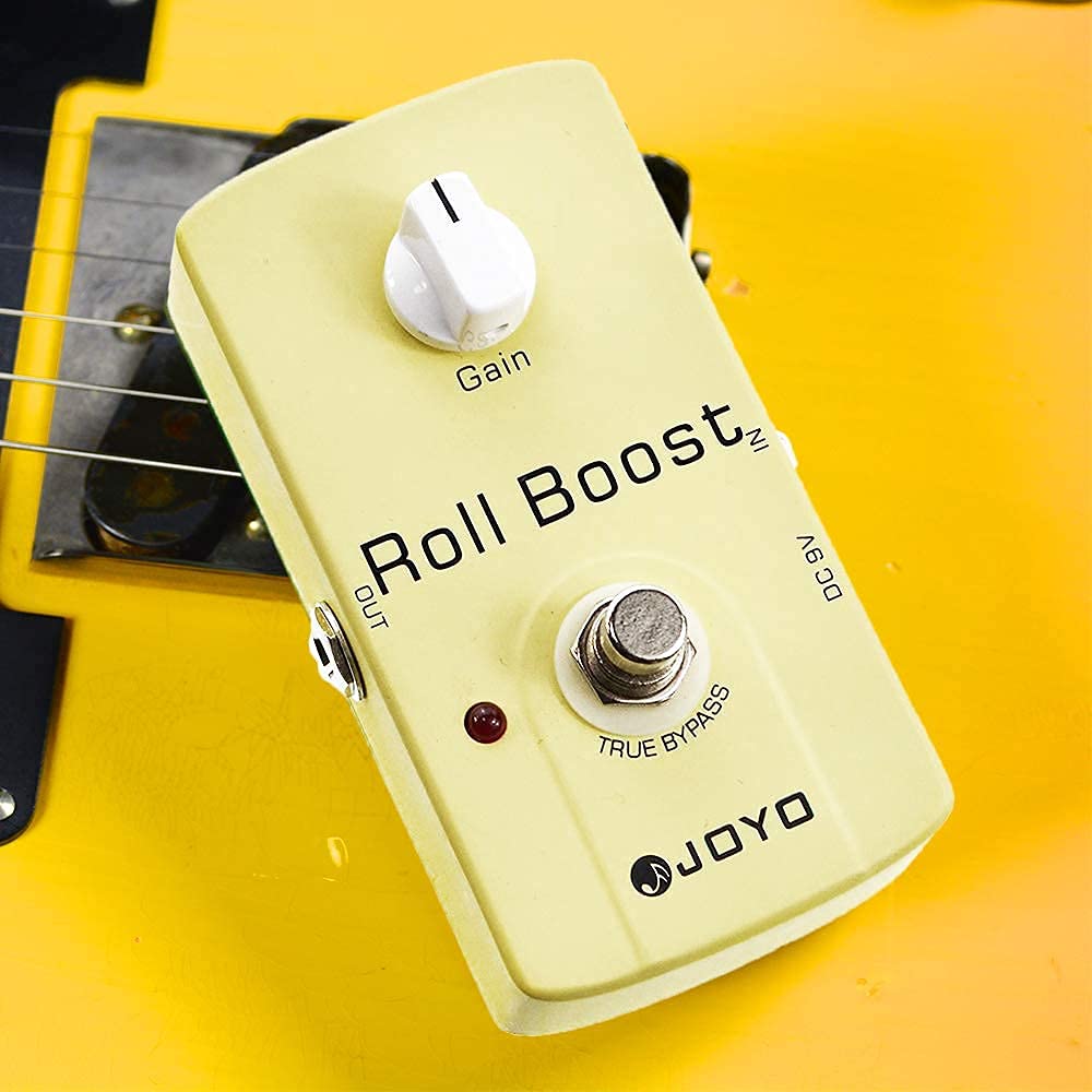 JOYO JF-38 Roll Boost Effect Pedal Bundle with DC 9V Power Supply (800mA -1A) AC Adapter