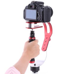 Video Action Stabilizing Handle Grip Handheld Steadycam Stabilizer for DSLR Camera Camcorder