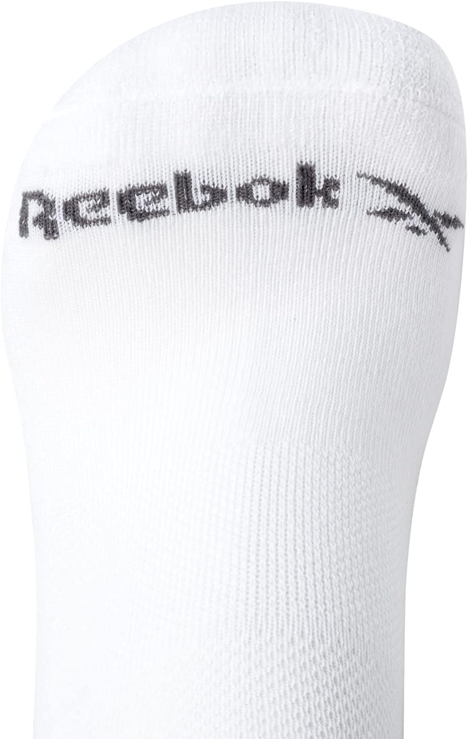 Reebok Men’s Low Cut Socks – 6 Pack Basic Cushion Low Cut No Show Socks for Men - Men's Athletic Socks (Size: 6-12.5), Size 6-12.5, Classic White