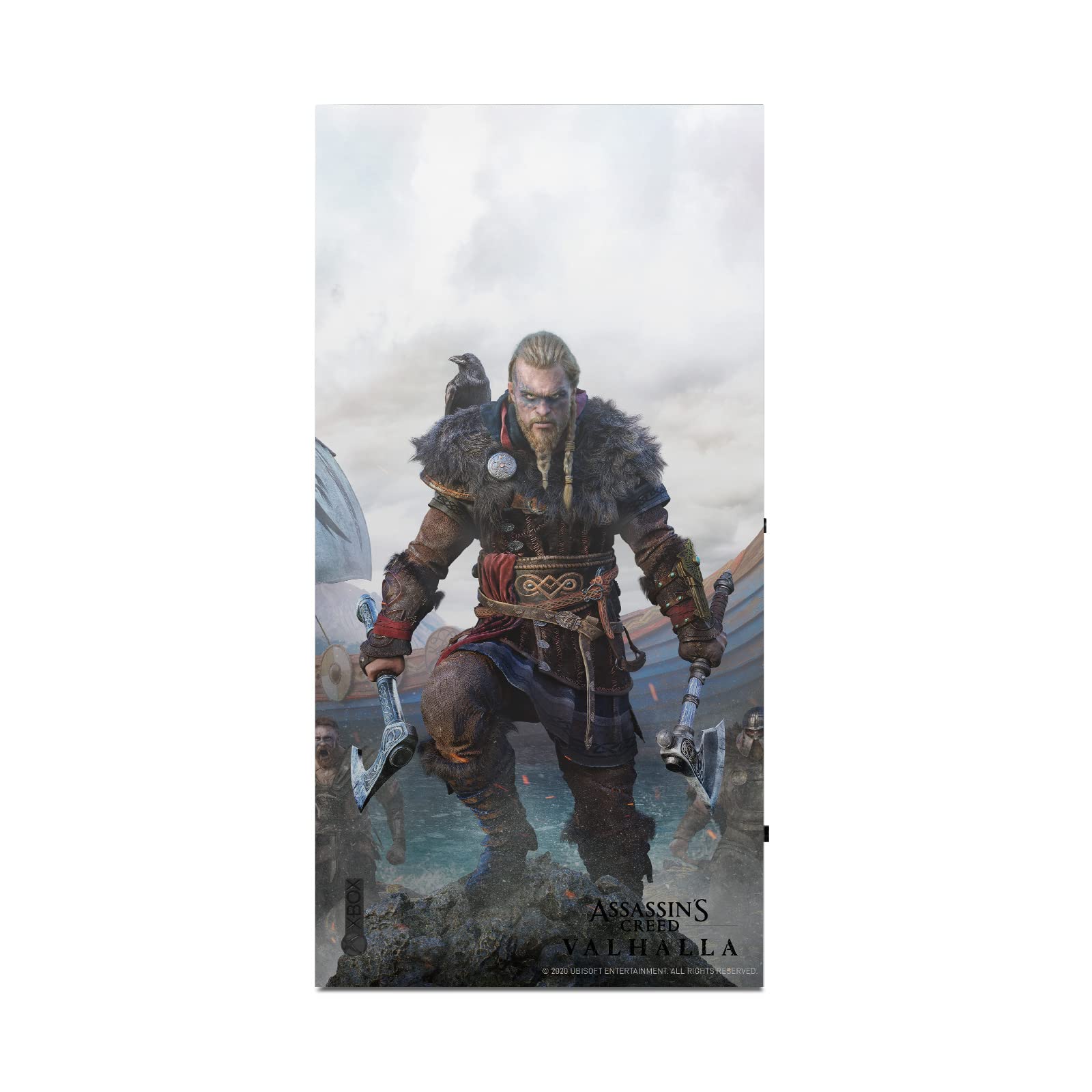 Head Case Designs Officially Licensed Assassin's Creed Male Eivor 2 Valhalla Key Art Vinyl Sticker Gaming Skin Decal Cover Compatible with Xbox Series X Console