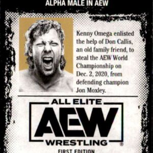 2021 Upper Deck All Elite Wrestling AEW #90 Kenny Omega Official Trading Card