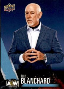 2021 upper deck all elite wrestling aew #80 tully blanchard official trading card