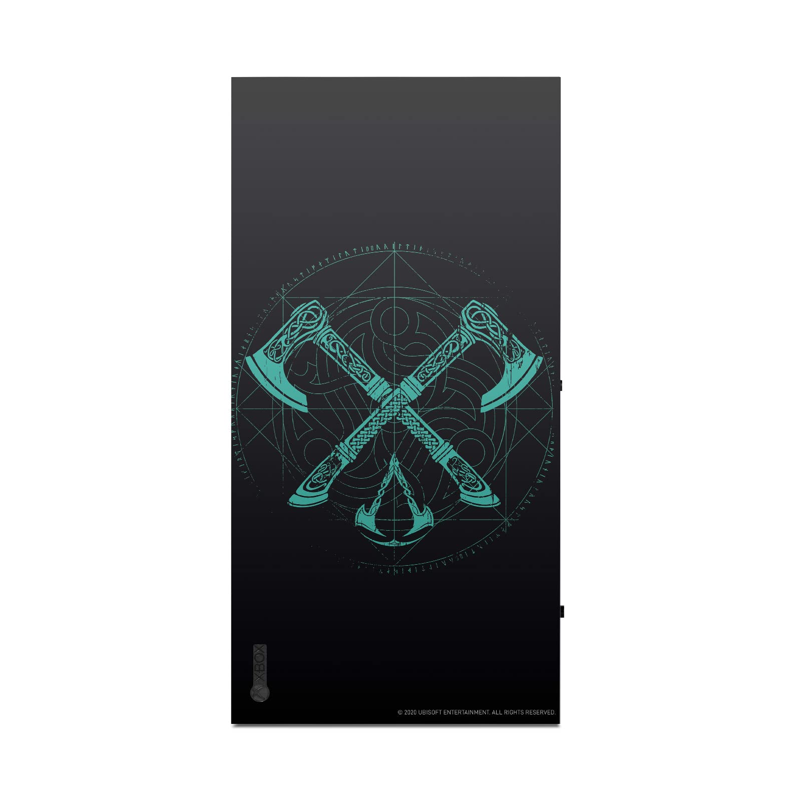 Head Case Designs Officially Licensed Assassin's Creed Dual Axes Valhalla Key Art Vinyl Sticker Gaming Skin Decal Cover Compatible with Xbox Series X Console