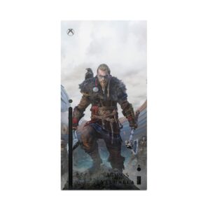 Head Case Designs Officially Licensed Assassin's Creed Male Eivor 2 Valhalla Key Art Vinyl Sticker Gaming Skin Decal Cover Compatible with Xbox Series X Console