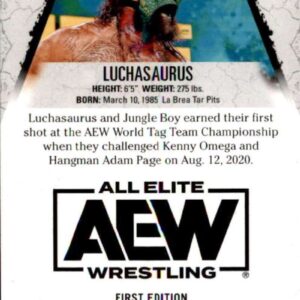 2021 Upper Deck All Elite Wrestling AEW #46 Luchasaurus Official Trading Card