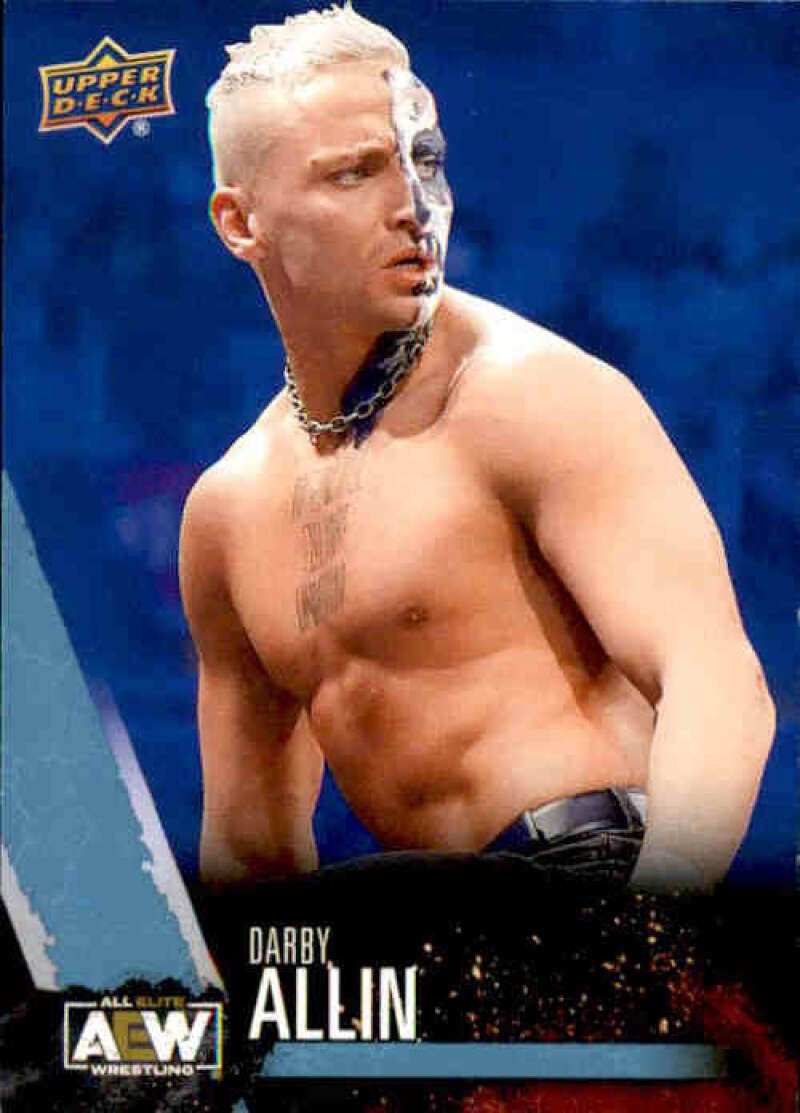 2021 Upper Deck All Elite Wrestling AEW #33 Darby Allin Official Trading Card