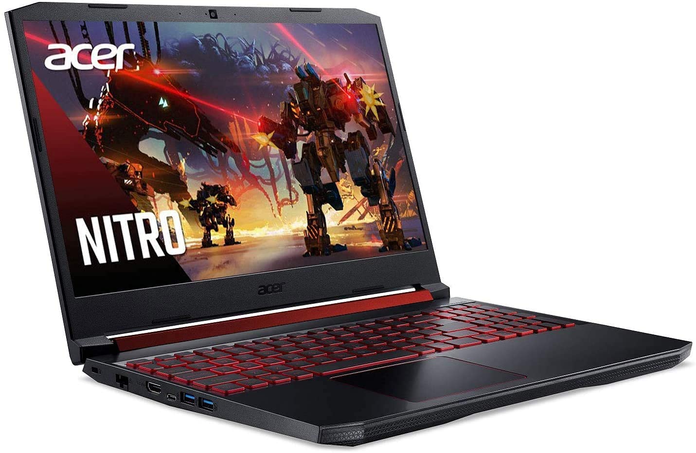 SIXNEC Acer Nitro 5 Gaming Laptop 15.6” FHD IPS Display, Intel Core i5-9300H(Beat i7-7700T), GeForce GTX 1650, 16GB RAM, 1TB NVMe SSD, WiFi6, Backlit KB, Win 10 w/3in1 Accessories