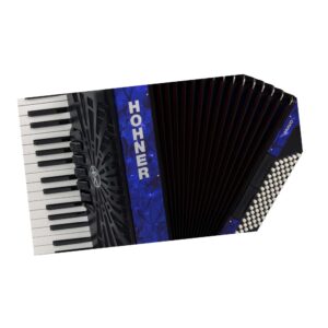 Hohner Bravo III 72 Chromatic Piano Key Accordion - Blue