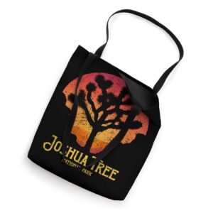 Vintage Joshua Tree Desert Scene T-Shirt Camping Vacation Tote Bag