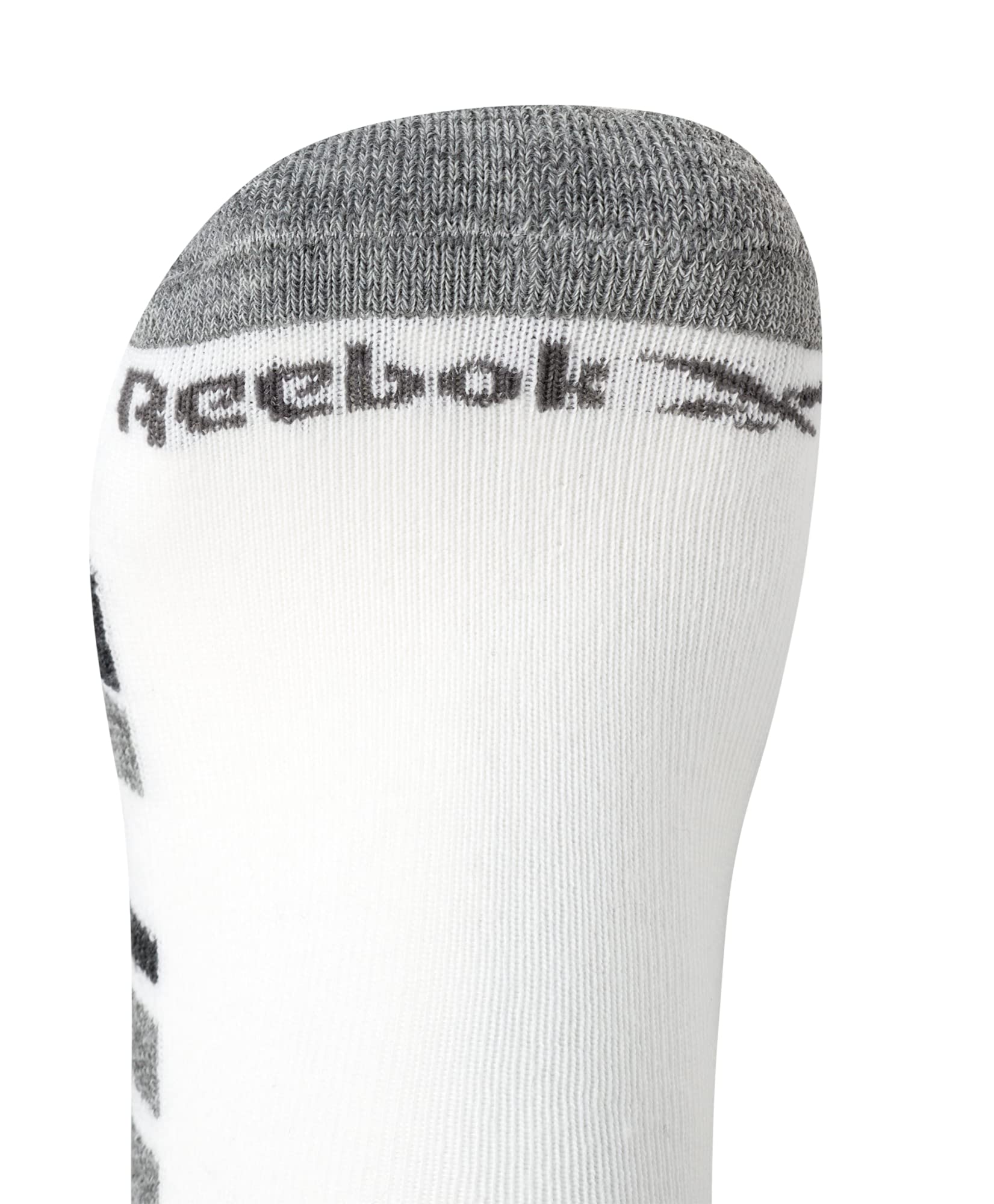 Reebok Men's Quarter Socks - 6 Pack Cushion Quarter Cut Ankle Socks for Men - Breathable Men's Athletic Socks (Size 6-12.5), Size 6-12.5, White