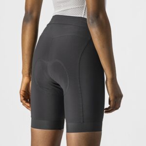 Castelli Women’s Endurance Short for Road and Gravel Biking I Female Padded Cycling Shorts - Black - Small