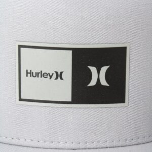 Hurley Mens Caps - Flat Brim Snapback Baseball Cap Standard Trucker Hats for Men, Size One Size, Wolf Grey