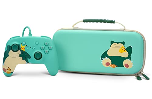 PowerA Protection Case for Nintendo Switch OLED Model, Nintendo Switch or Nintendo Switch Lite - Pokémon: Snorlax & Friends