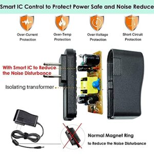 JOYO JF-14 American Sound Amp Simulator Pedal Bundle with DC 9V Pedal Power Supply (800mA -1A) AC Adapter