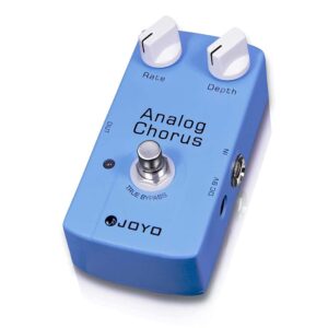 JOYO JF-37 Chorus Pedal Bundle with DC 9V Pedal Power Supply (800mA -1A) AC Adapter