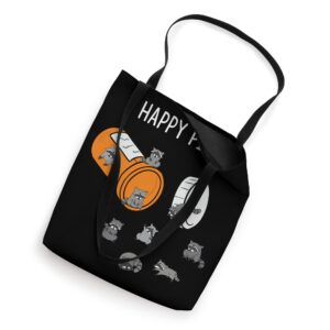 Happy Pills Funny Raccoon Pet Animal Raccoon Tote Bag